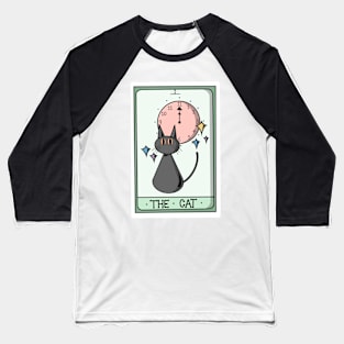 THE CAT TAROT Baseball T-Shirt